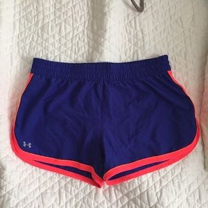 Under Armor running shorts
